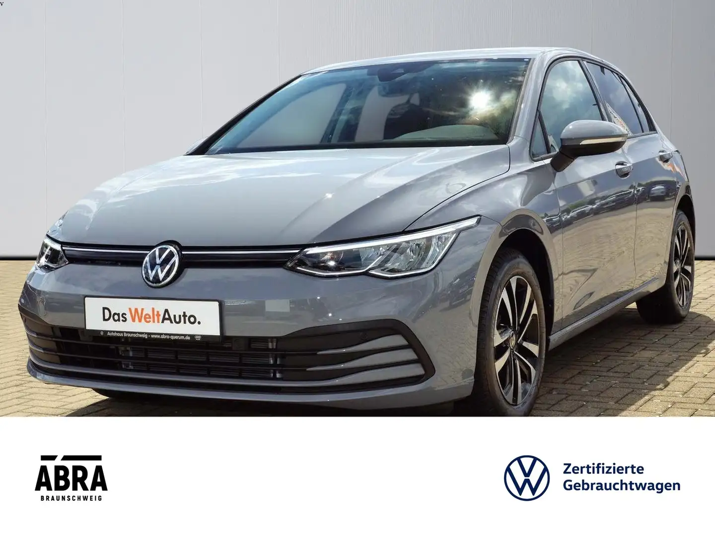 Volkswagen Golf VIII 1.0 TSI United NAV+LED+ACC+PDC+DAB+ Grau - 1