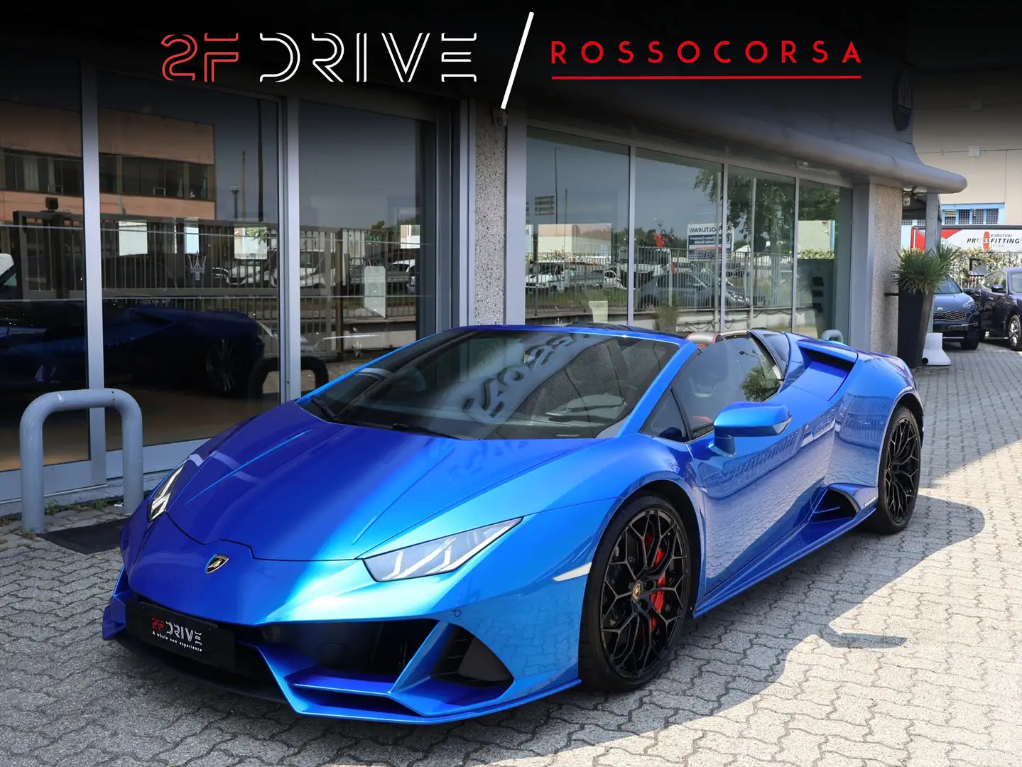 Lamborghini Huracán Spyder 5.2 Evo 640 AWD Blu/Azzurro - 1