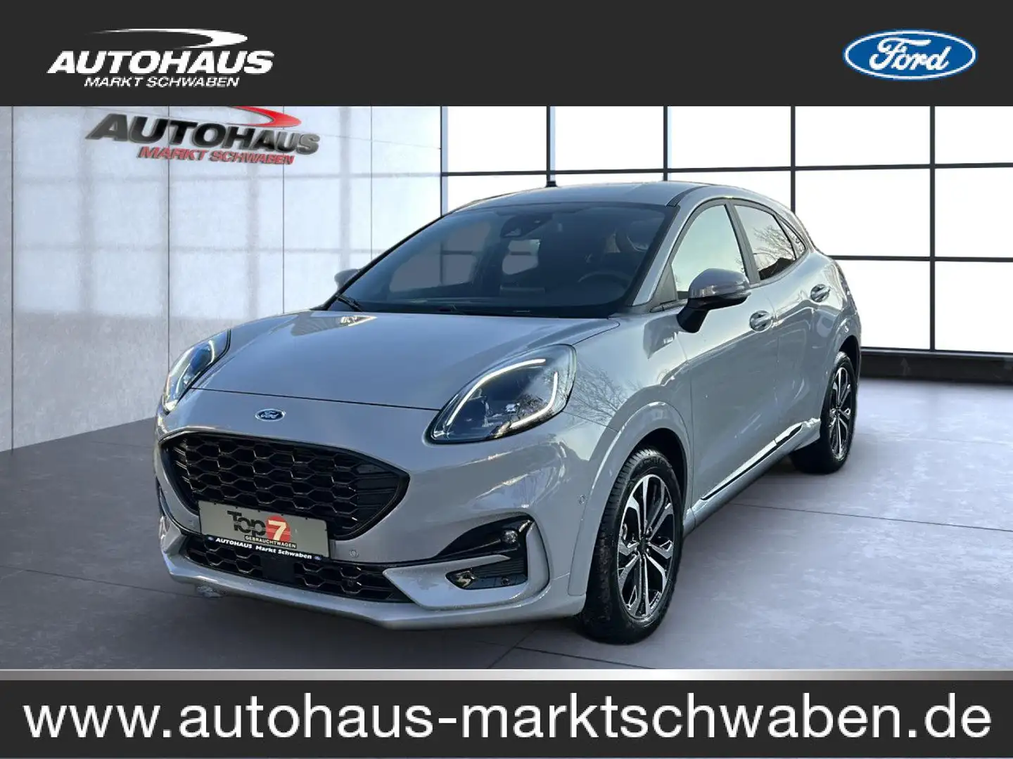 Ford Puma ST-Line Bluetooth Navi LED Klima Einparkhilfe Grau - 1