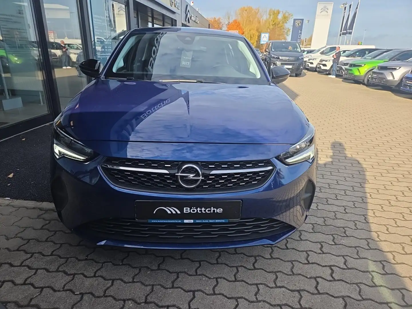 Opel Corsa F e Elegance Blau - 2