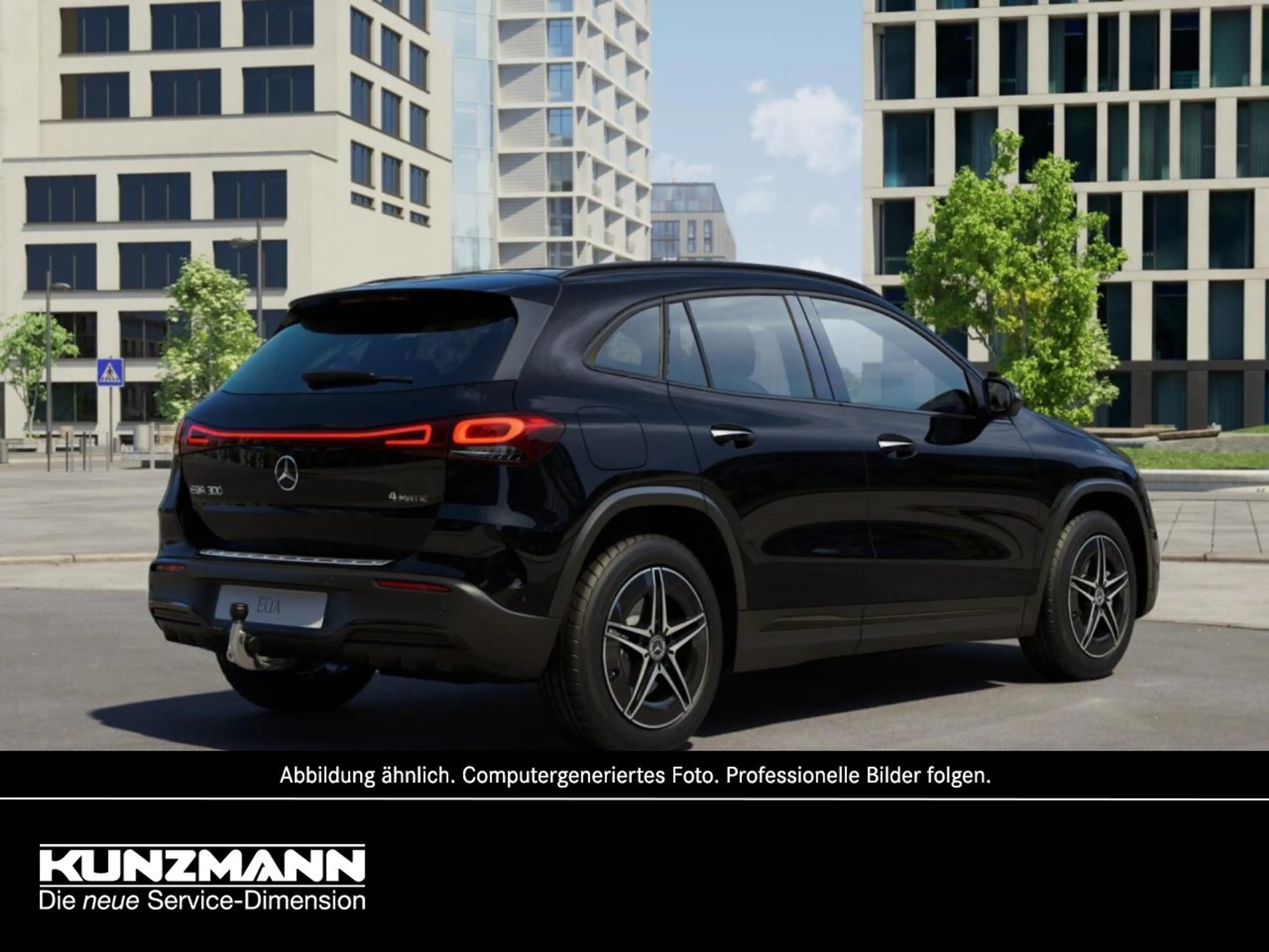 Mercedes-Benz EQA 300 4M AMG Night Panorama Distronic AHK 360° — photo 3