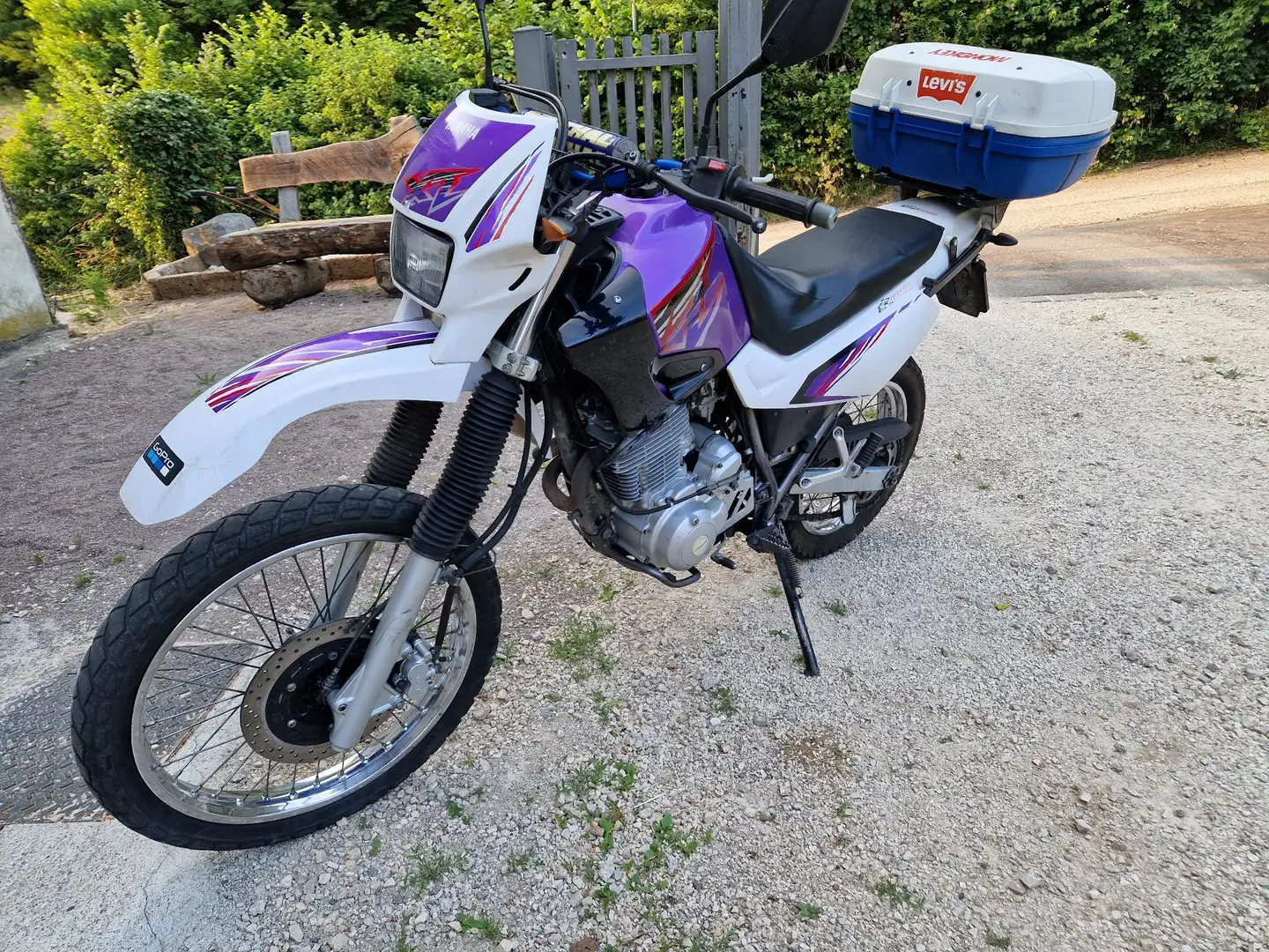 Yamaha XT 600 Bianco - 1