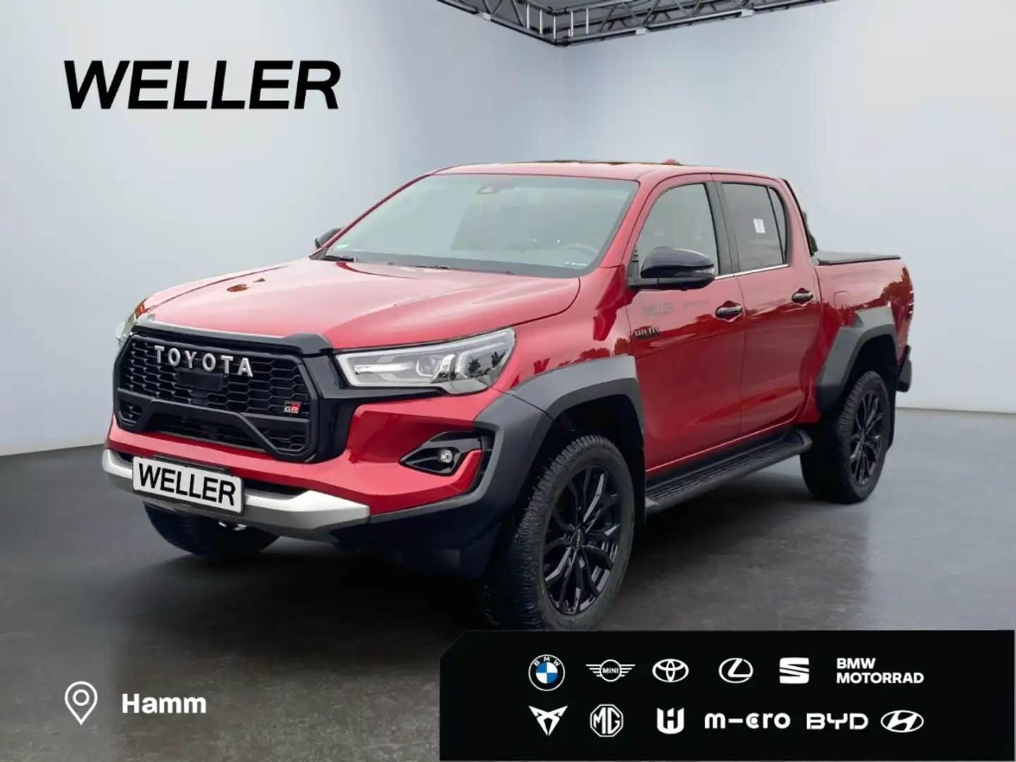 Toyota Hilux 4x4 Double Cab  GR Sport *JBL*ALL-Terrain*360 CAM* Rouge - 1