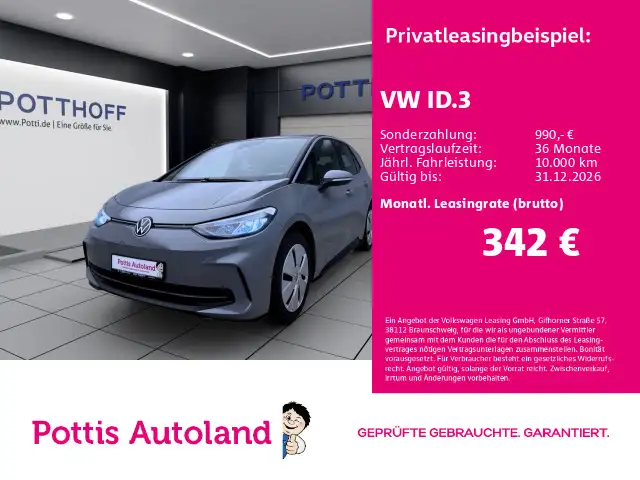 Volkswagen ID.3 PRO PDC KLIMA LED APP CONNECT