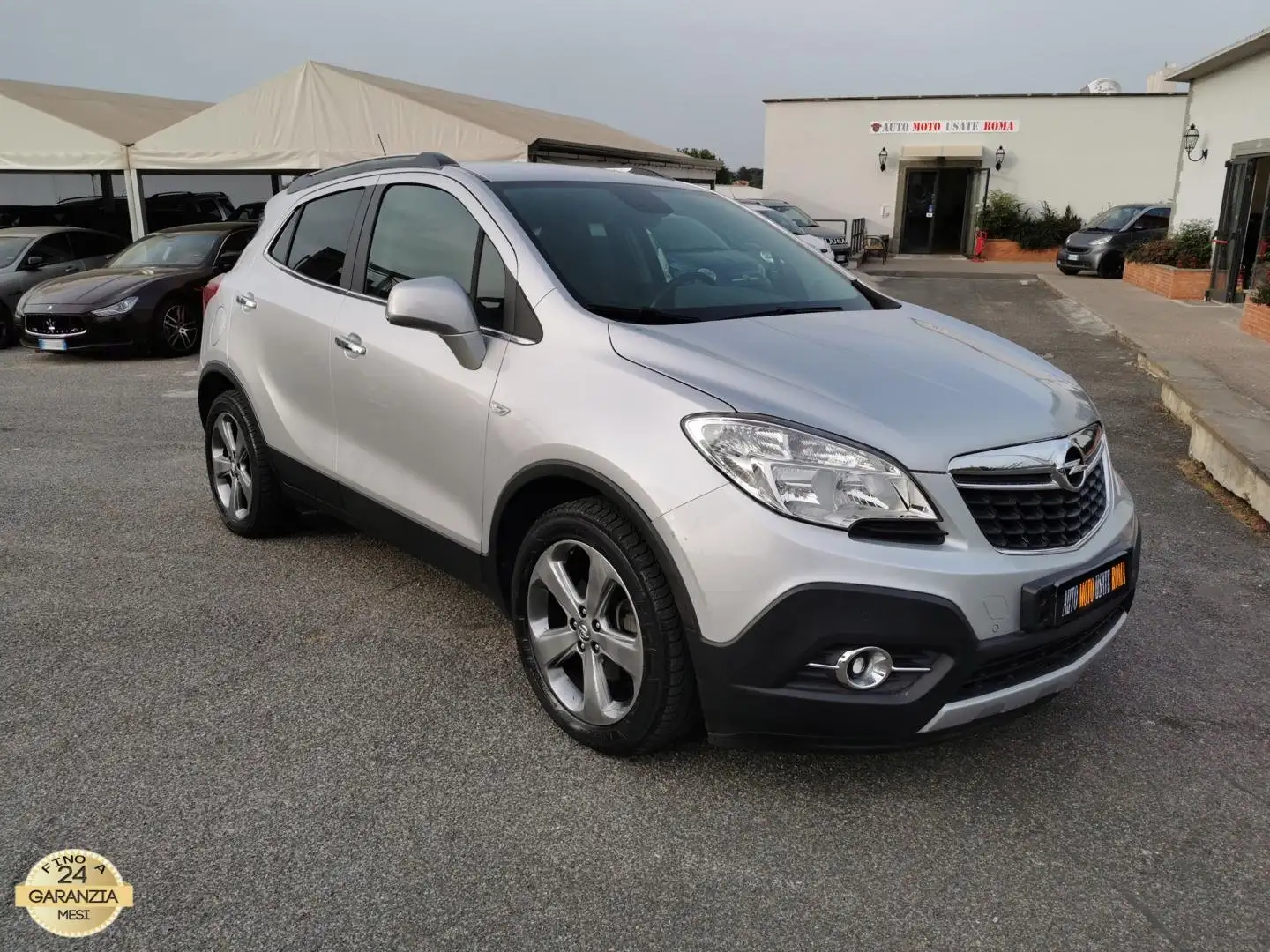 Opel Mokka 1.6 Ecotec 115CV * Gpl * - RATE AUTO MOTO SCOOTER Gümüş rengi - 1