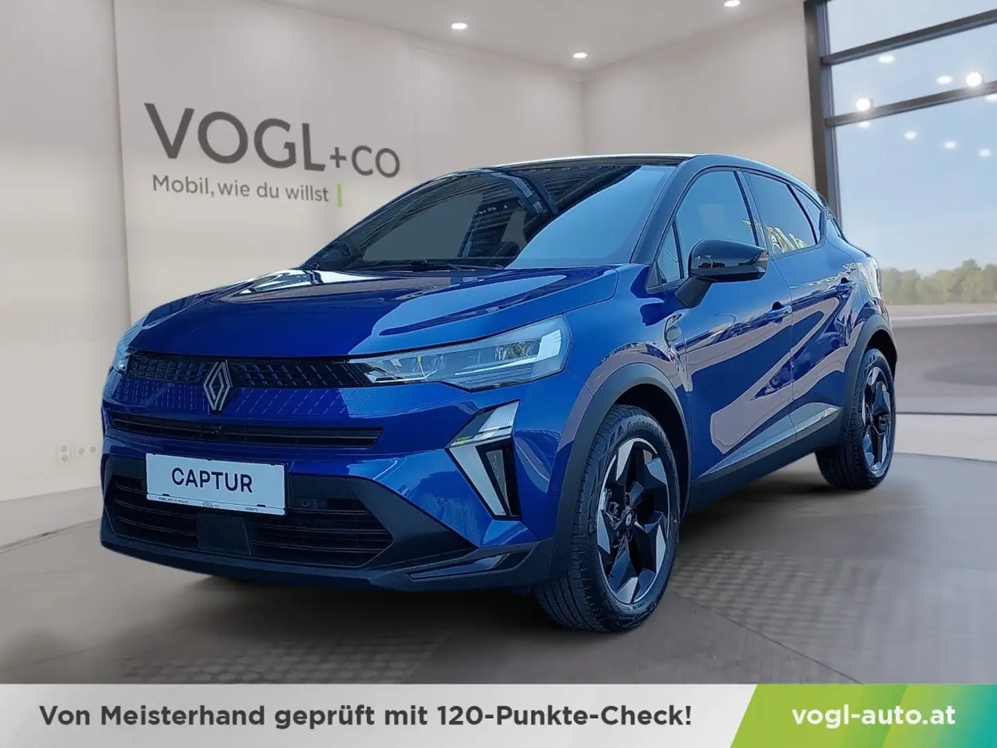 Renault Captur Techno TCe 115 Blau - 1