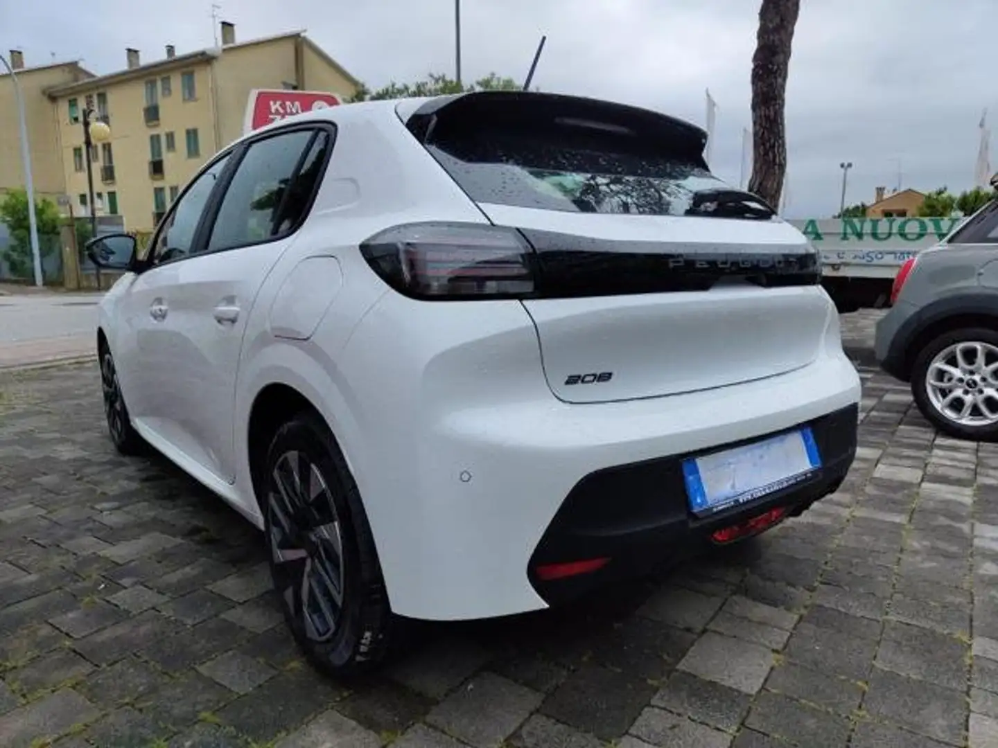 Peugeot 208 1.2 hybrid Style 100cv e-dcs 6 Bianco - 2