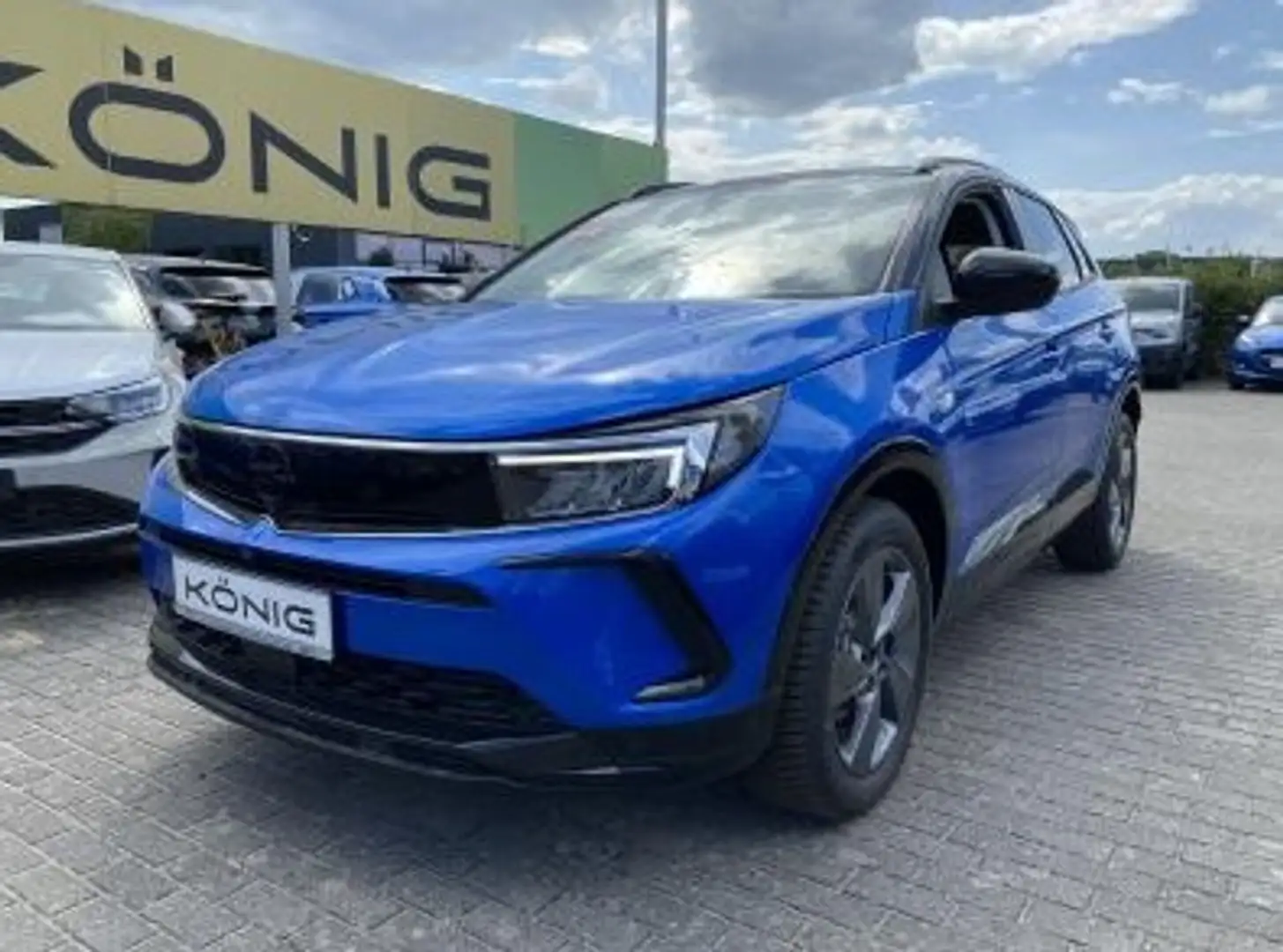 Opel Grandland X X GS 1.2T Alcantara Navi - All Blau - 1