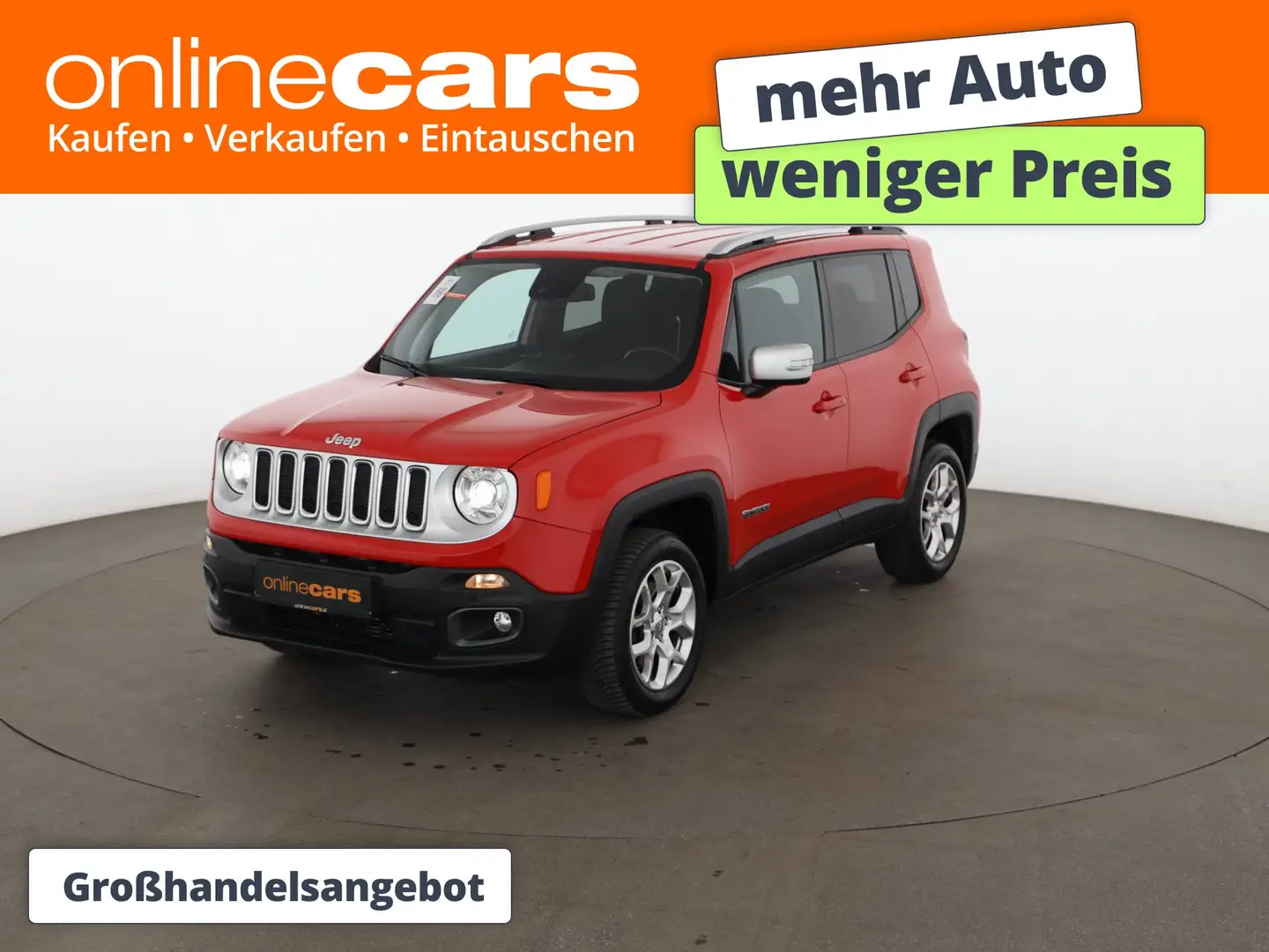 Jeep Renegade 1.4 MultiAir Limited Aut XENON SITZHZG Rot - 1
