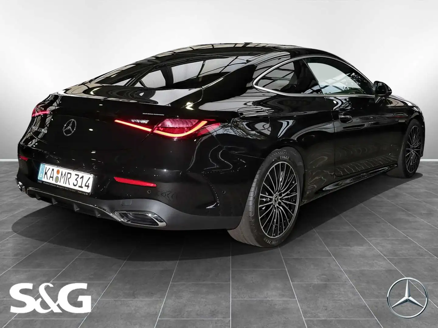Mercedes-Benz CLE 220 d Coupé AMG MBUX+RüKam+DIG-LED+Pano+DAB Negru - 2