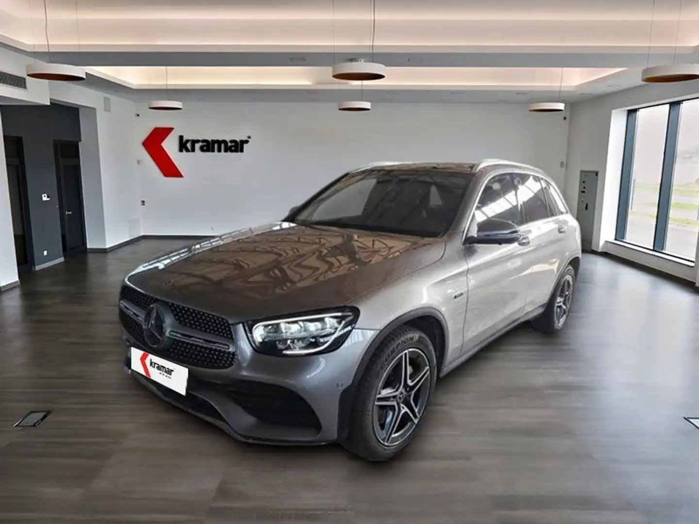 Mercedes-Benz GLC 300 de 9G 4MATIC AMG Line AIRMATIC/Panorama Grijs - 1