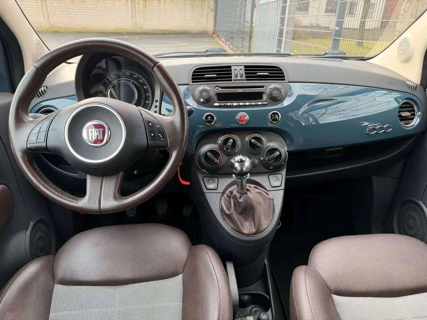 Fiat 500 Sport Leder Klima Blau - 2