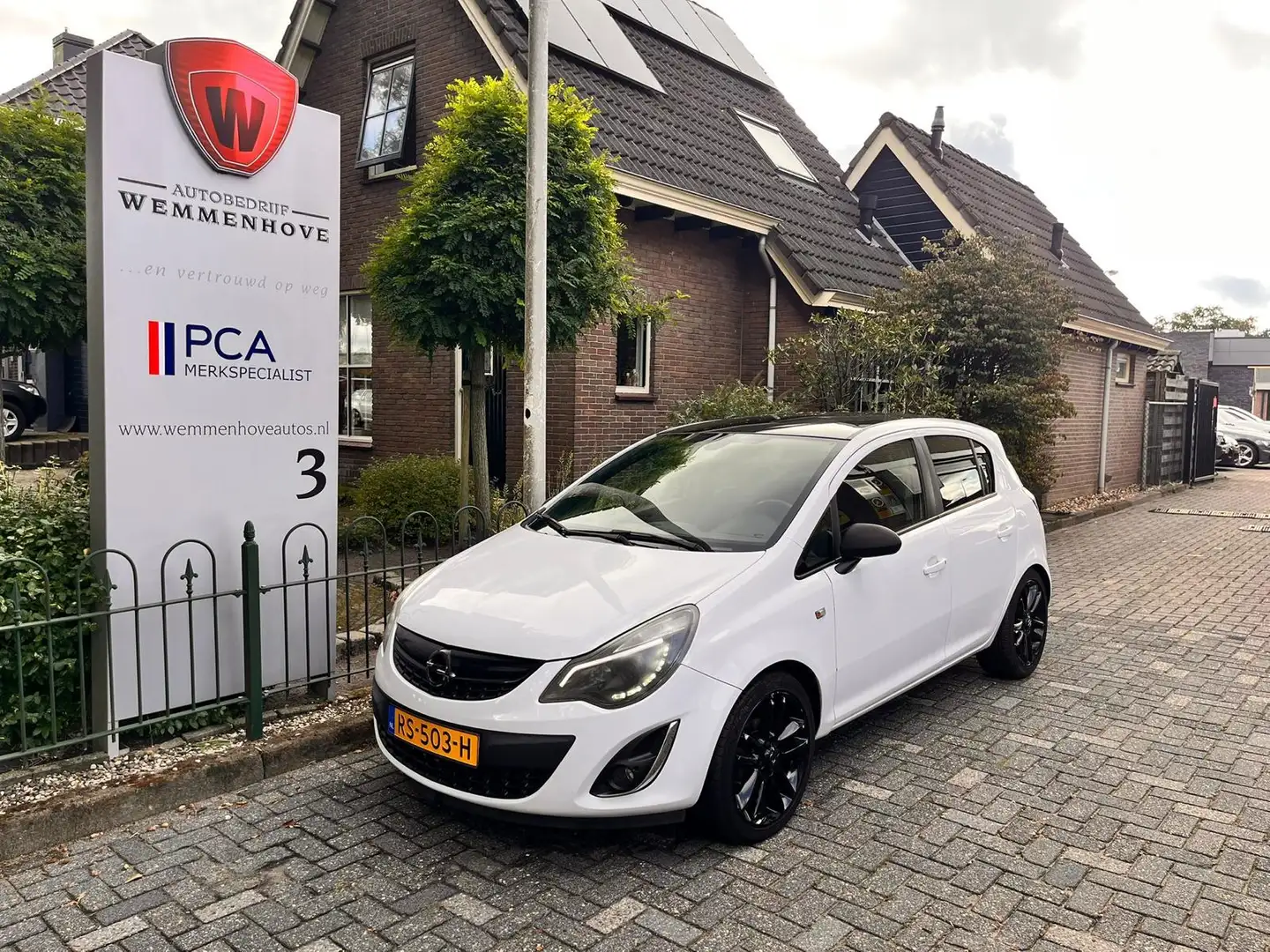 Opel Corsa 1.4-16V BlitZ Airco/Alu wielen/CV/El. ramen Weiß - 2