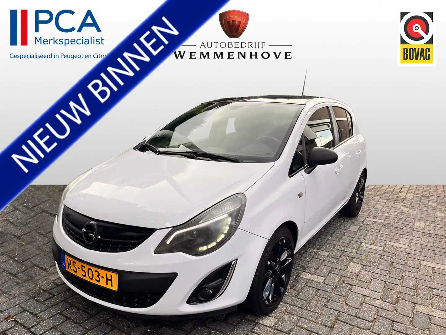 Opel Corsa 1.4-16V BlitZ Airco/Alu wielen/CV/El. ramen Weiß - 1