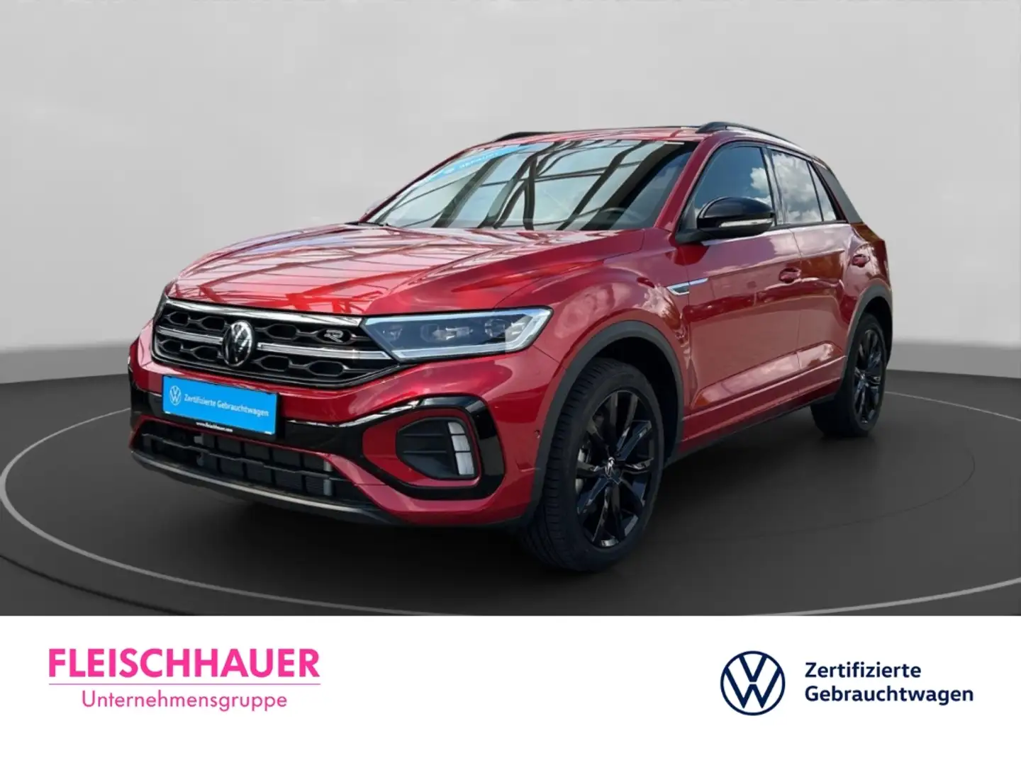 Volkswagen T-Roc R-Line 4Motion TSI 2.0 DSG+ACC+AHK+STDHZ Rot - 1