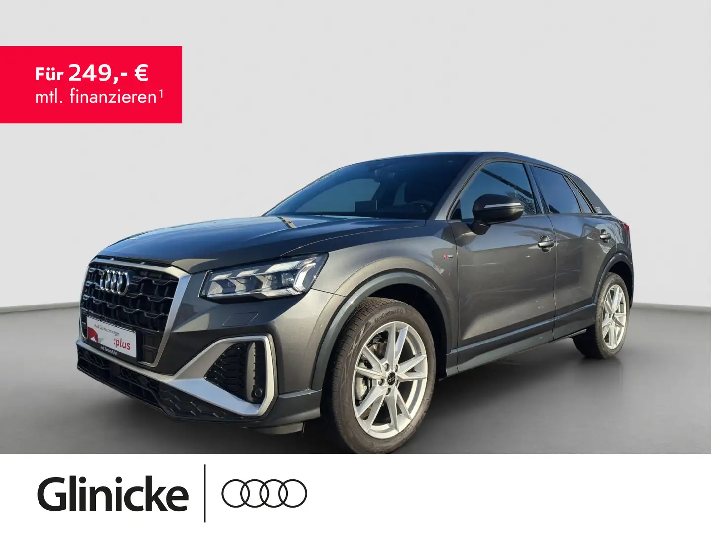 Audi Q2 35 TFSI S-tronic S line Matrix Standheizung A Grau - 1