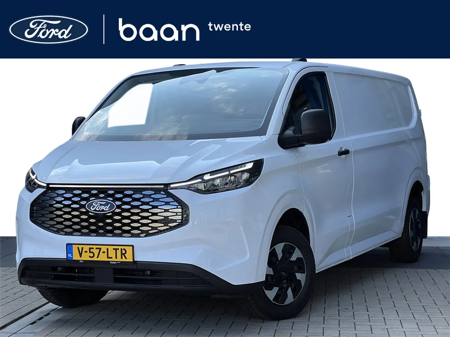 Ford E-Transit Cust. 340 L2H1 Trend 65 kWh | Camera | Stoelverwar Blanc - 1