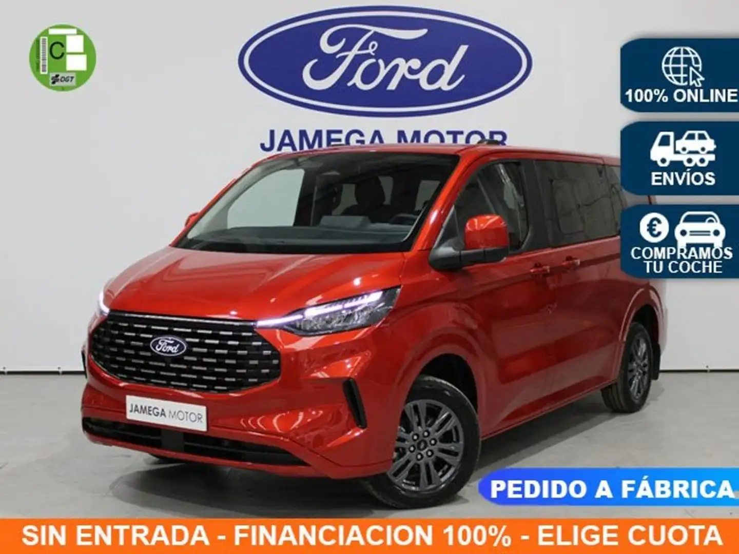 Ford Tourneo Custom 2.0 EcoBlue 110kW 150CV L1 Titanium Blanco - 1