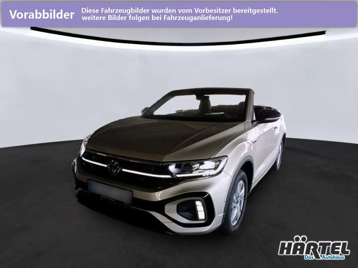 Volkswagen T-Roc CABRIOLET R-LINE BLACK STYLE 1.5 TSI DSG LED Beige - 2