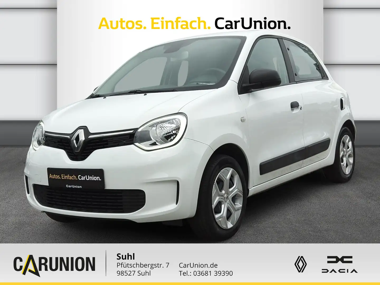 Renault Twingo LIFE SCe 65 Start & Stop Blanc - 1