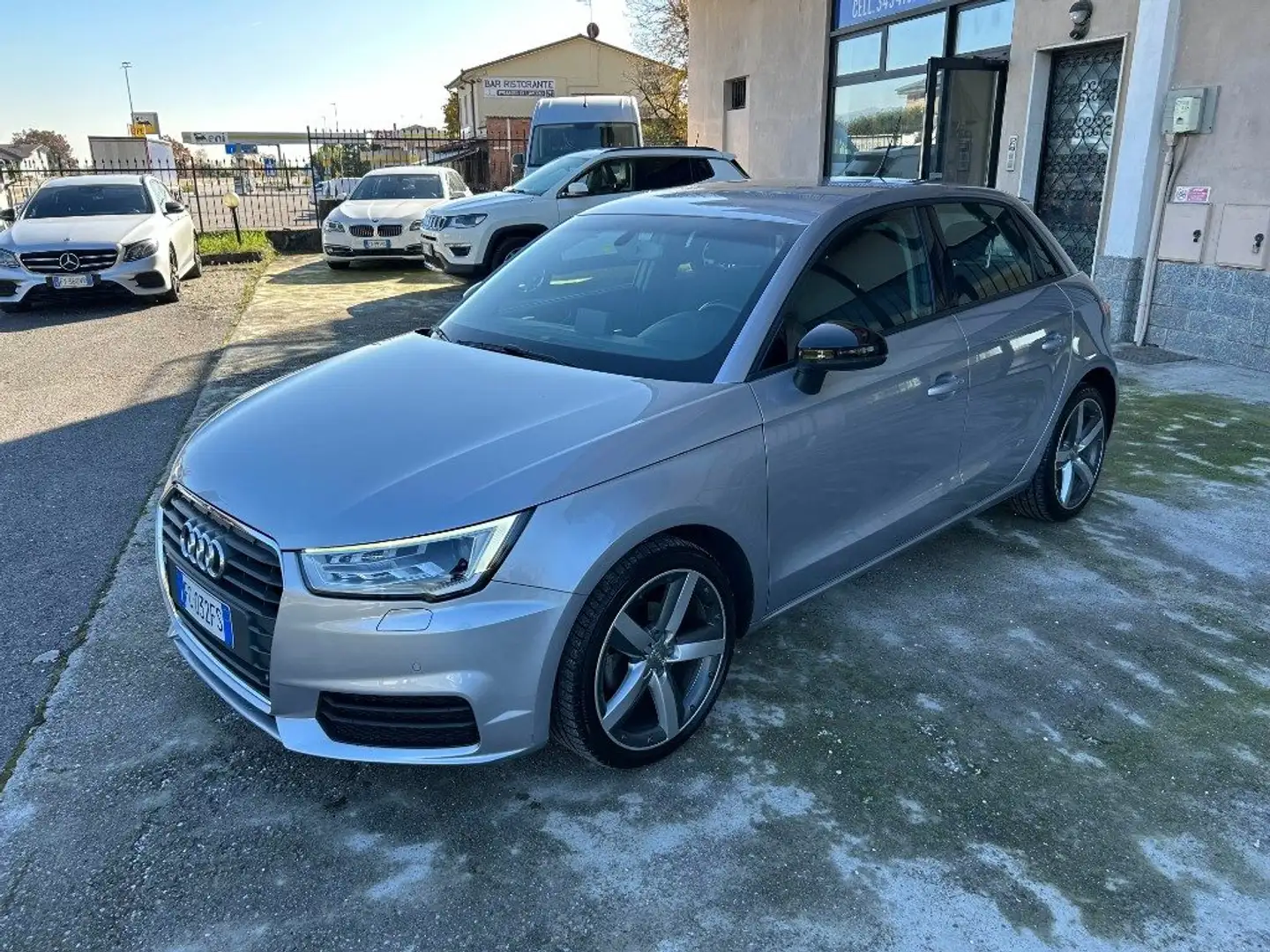 Audi A1 SPB 1.4 TDI S tronic Sport Argento - 1