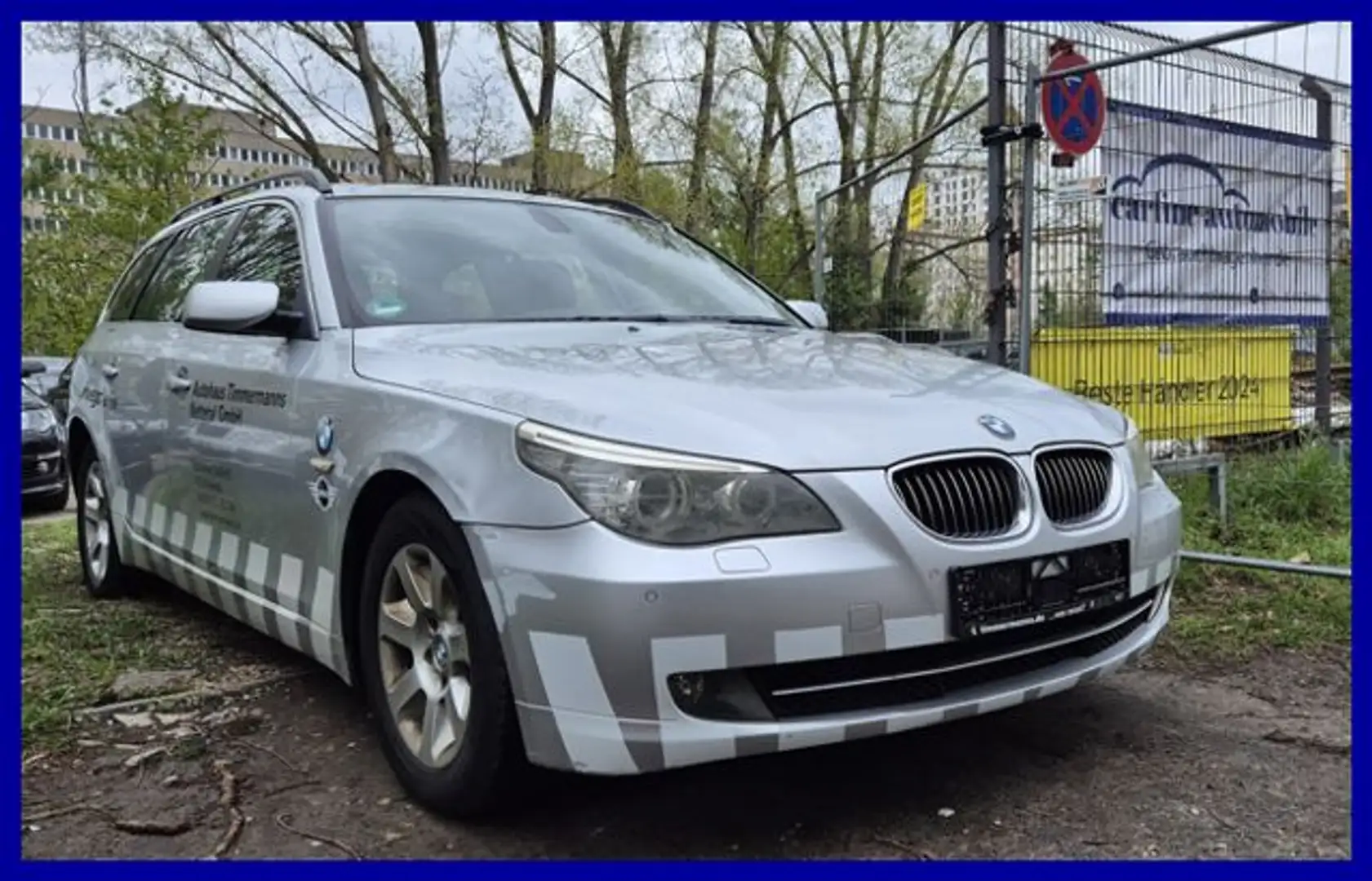 BMW 525 d Touring 3.0D 197PS Aut Pandach Xen.HU:2-26 Argento - 1