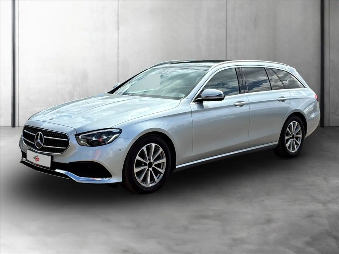 Mercedes-Benz E 200 d T Avantgarde Aut. LED+LEDER+NAV+SKY+RADAR Silber - 2