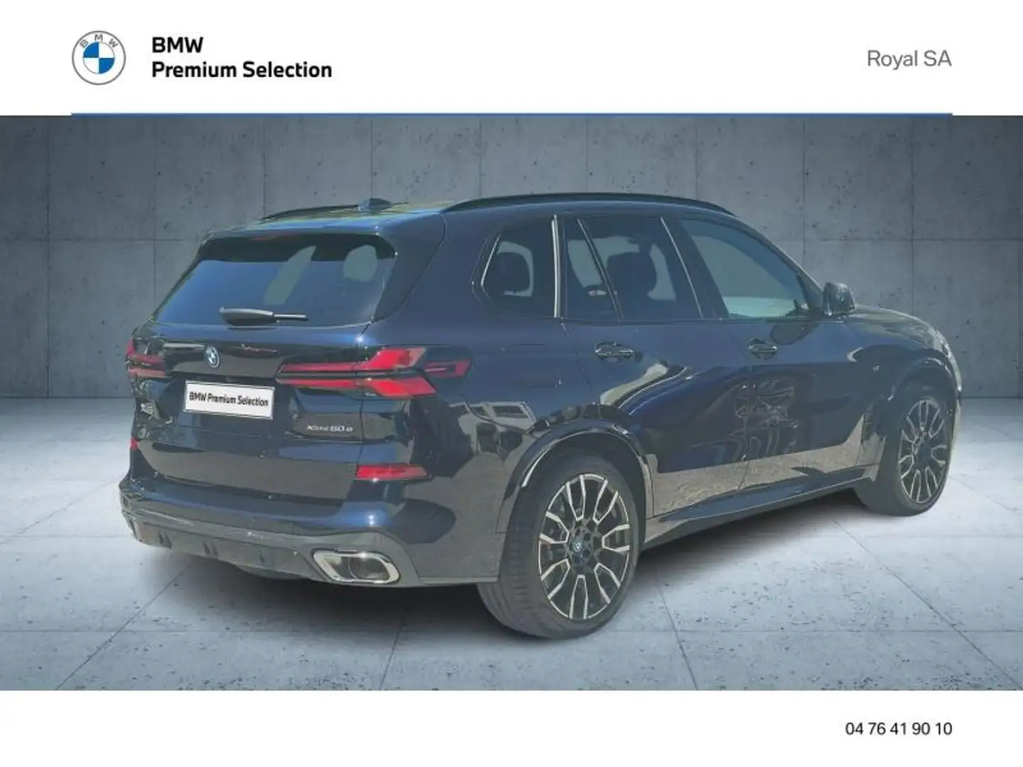 BMW X5 xDrive50e 489ch M Sport malus paye Noir - 2