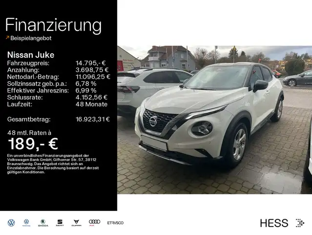 Nissan Juke Nissan Juke 1.0 DIG-T N-Design*Kamera*LED*PDC*Kl