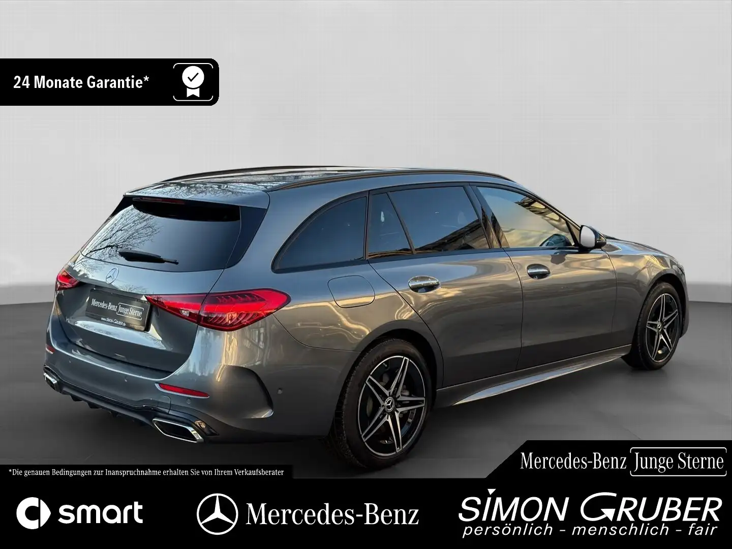 Mercedes-Benz C 300 Te AMG Pano Massage Sitzklima HUD AHK Grau - 2