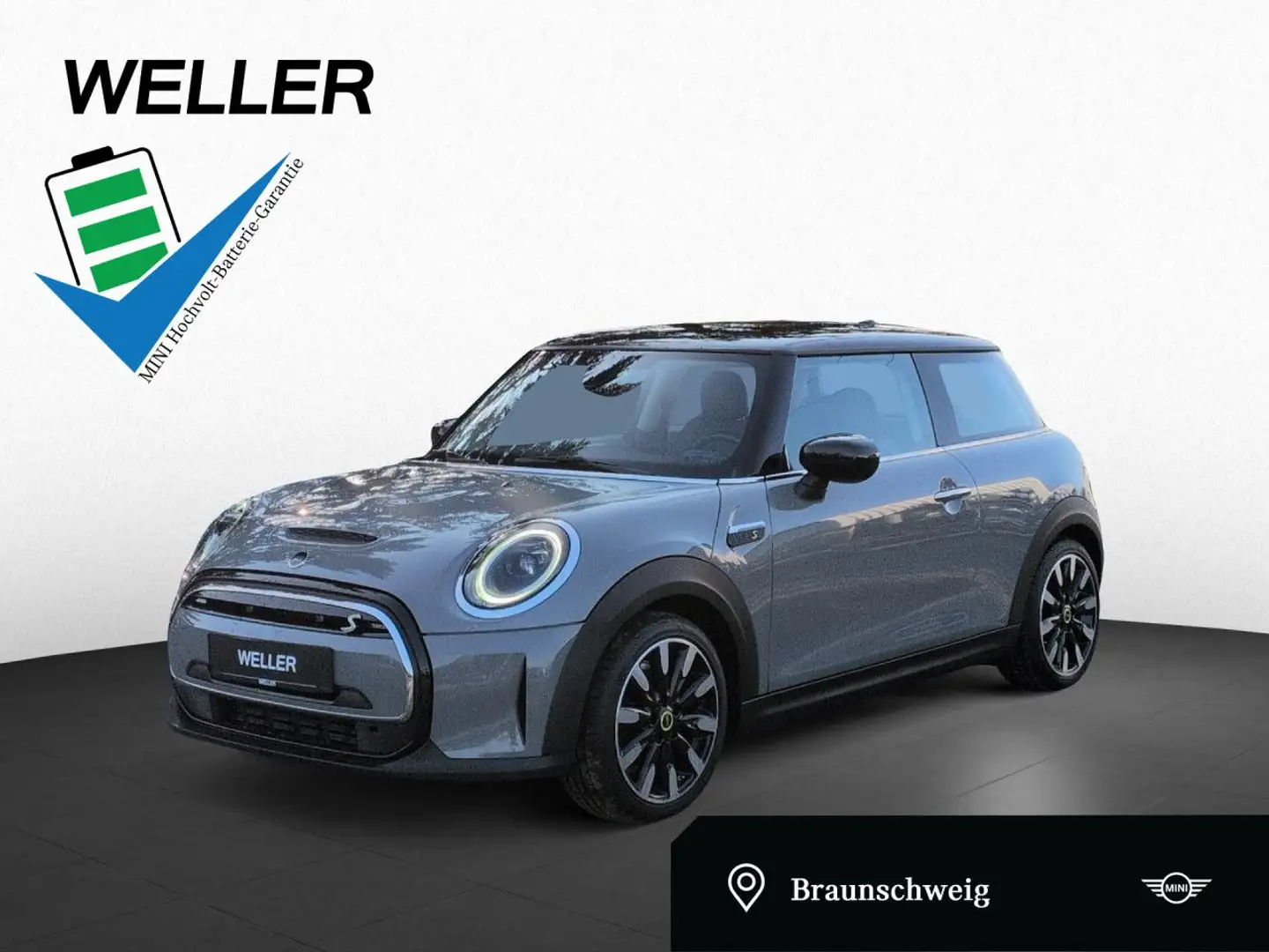 MINI Cooper SE 3-Türer Navi LED Tempo SpoSi SHZ DAB Grau - 1
