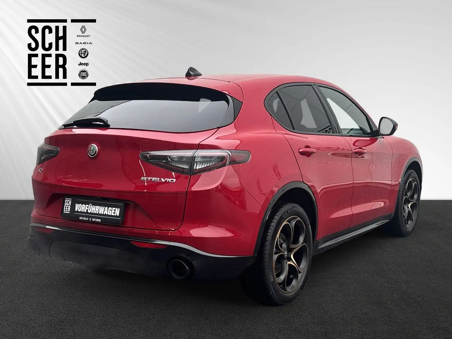 Alfa Romeo Stelvio Intensa 2.2 Jtdm 210PS Q4 Rot - 2