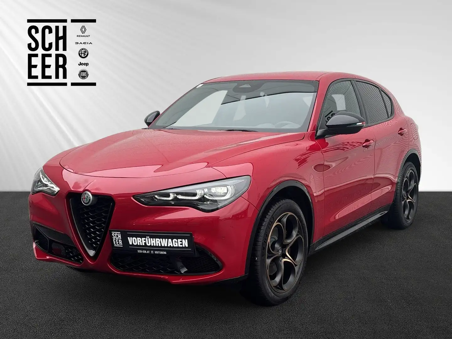 Alfa Romeo Stelvio Intensa 2.2 Jtdm 210PS Q4 Rot - 1