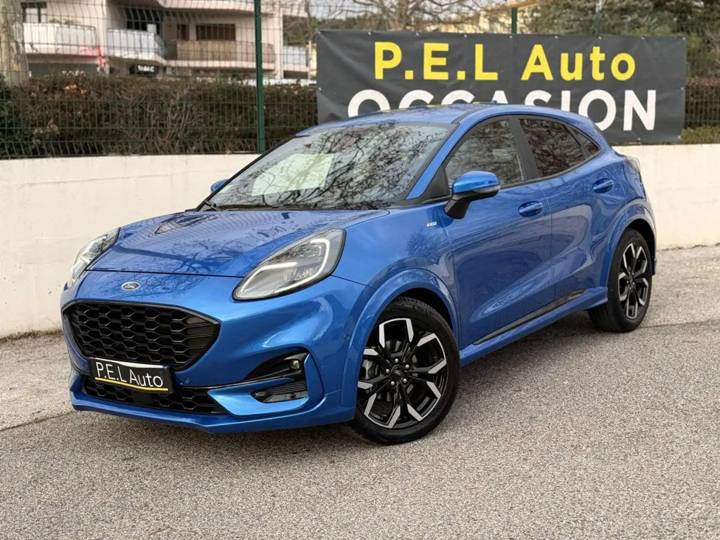 Ford Puma 1.0 EcoBoost 125 ch mHEV ST-Line X Blau - 1