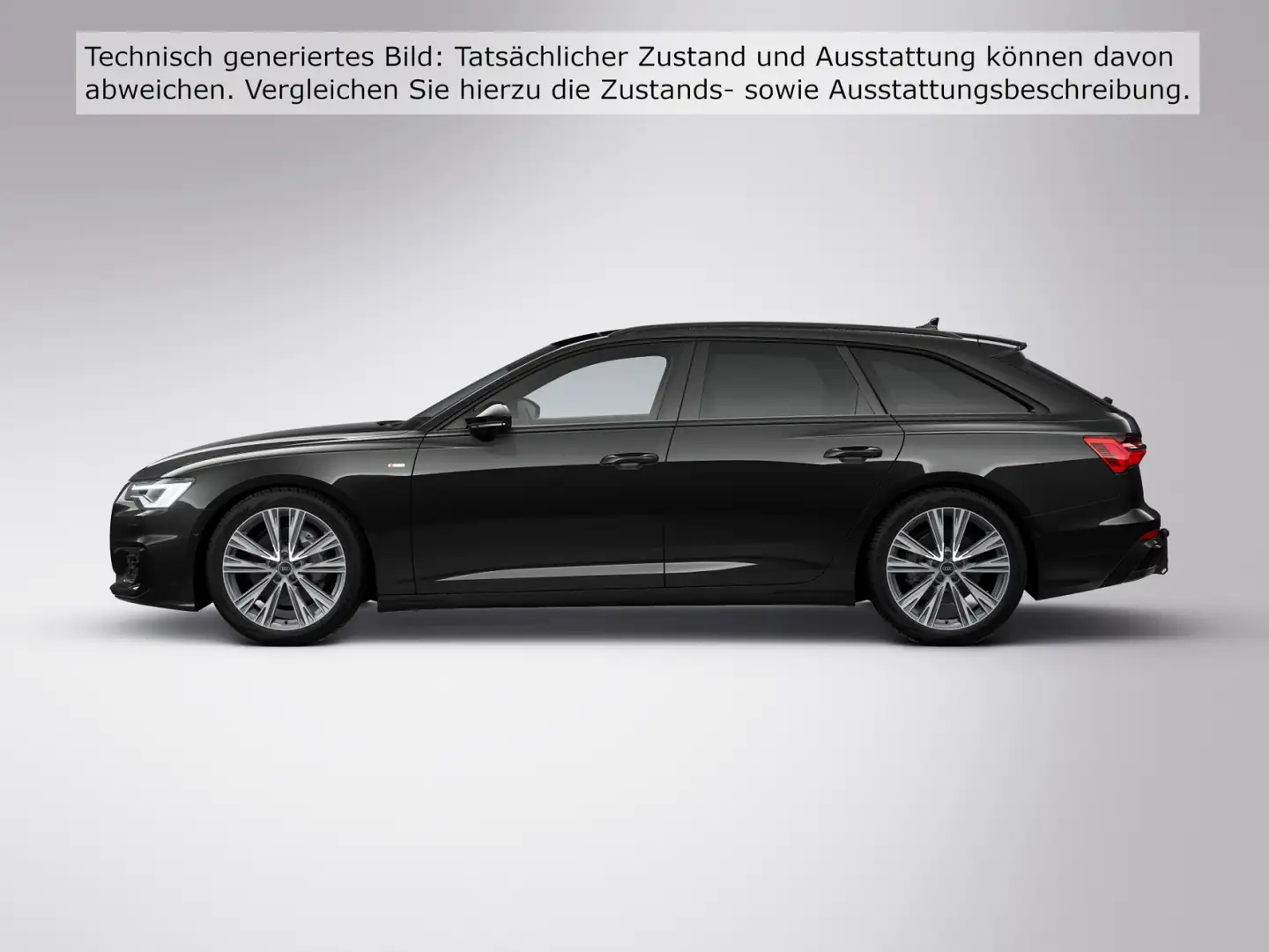Audi A6 50 TDI qu. S line Matrix*HuD*Pano*360° Schwarz - 2