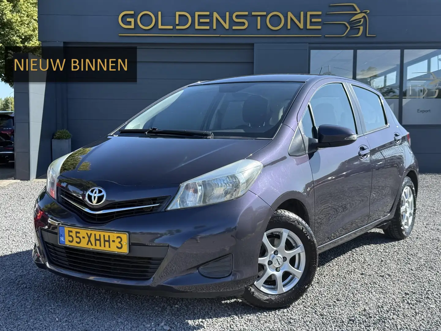 Toyota Yaris 1.0 VVT-i Aspiration 2e Eigenaar,Airco,Camera,5 De Blauw - 1