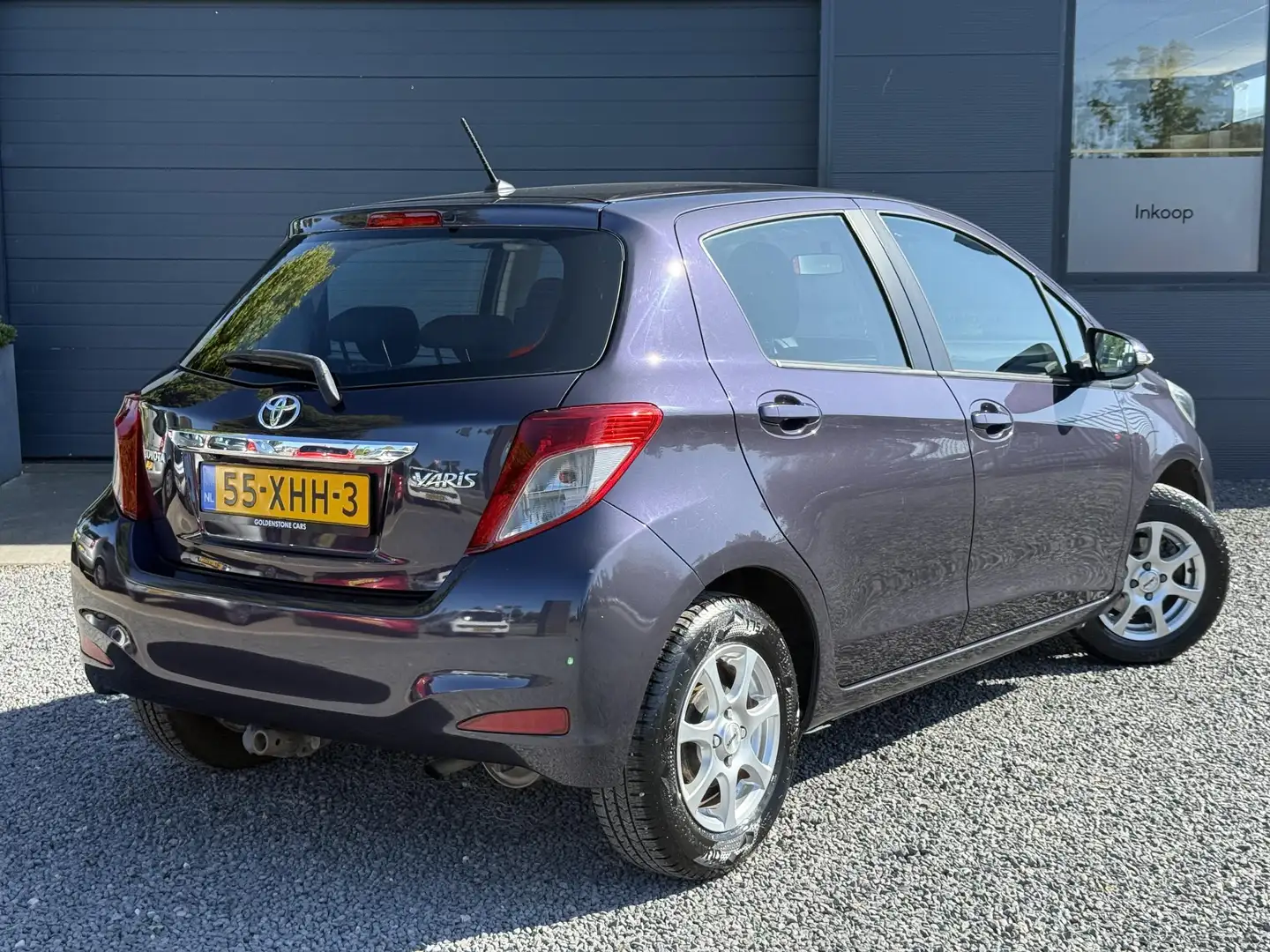Toyota Yaris 1.0 VVT-i Aspiration 2e Eigenaar,Airco,Camera,5 De Blauw - 2
