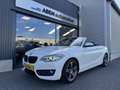 BMW 218 2-Serie 218i Cabrio Sport (CAMERA|NAVI PROF.|17"|S Weiß - thumbnail 2