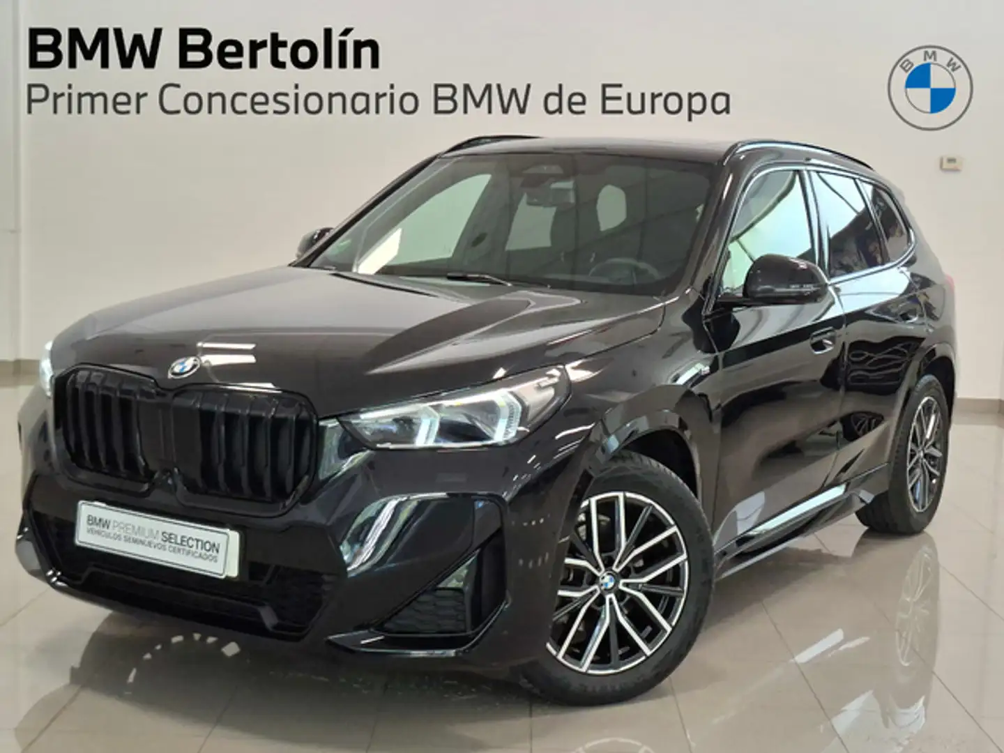 BMW X1 sDrive 18dA Negro - 1
