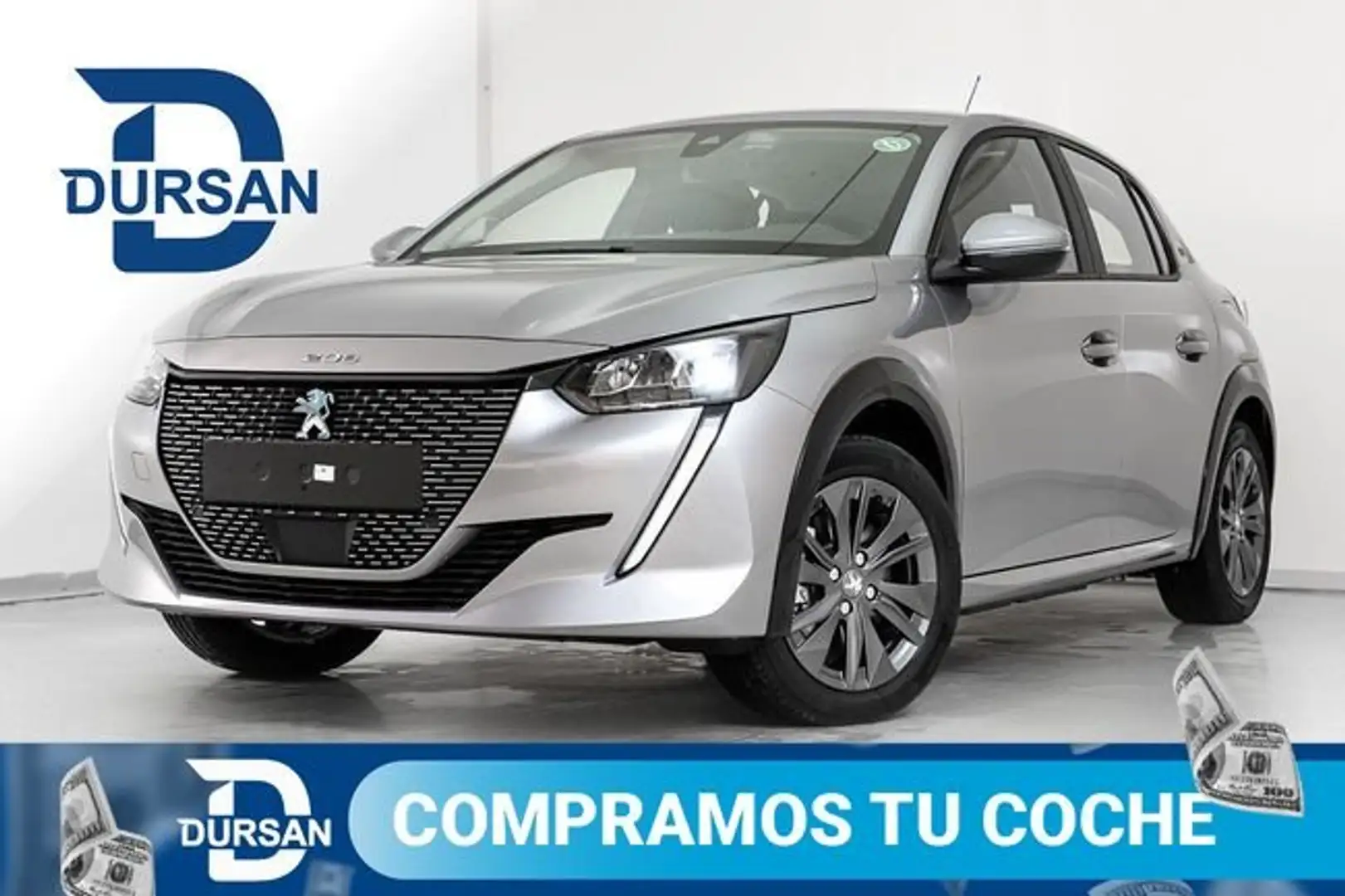 Peugeot 208 Allure Eléctrico 100kW Gris - 1
