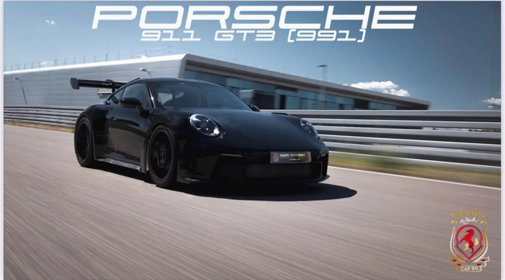 Porsche 911 gt3 Noir - 1