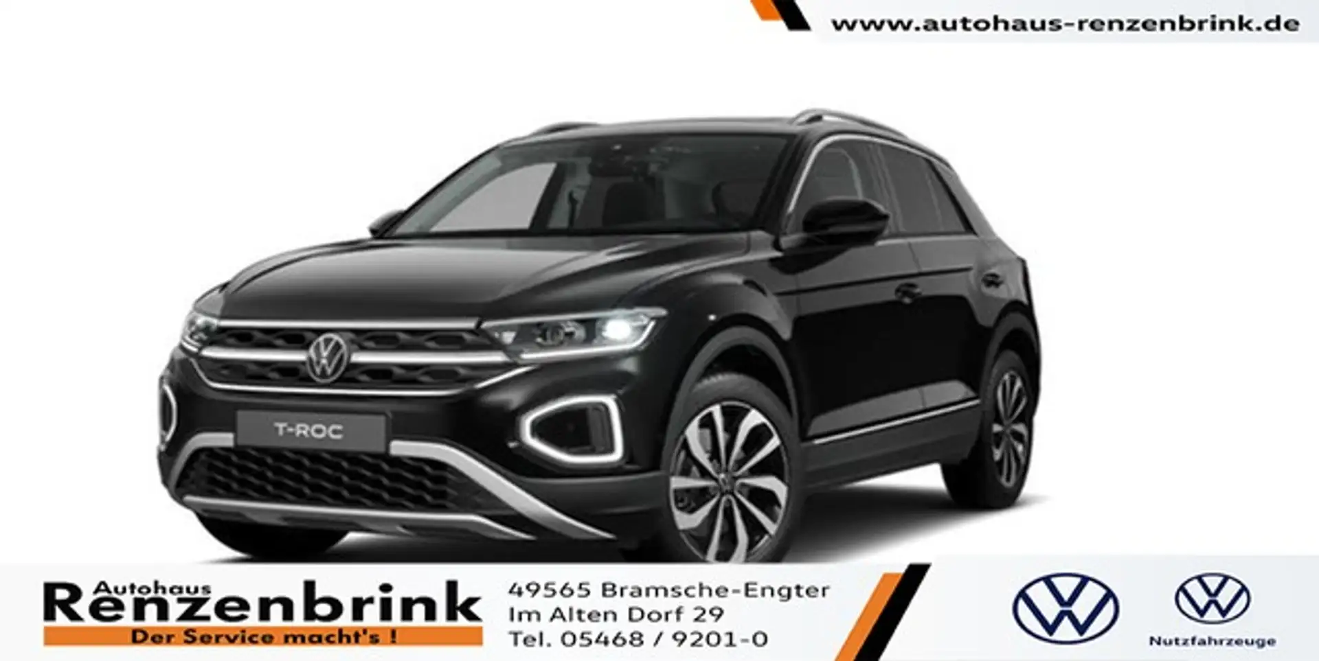 Volkswagen T-Roc Style TDI DSG Pano 8-fach Business Nero - 1