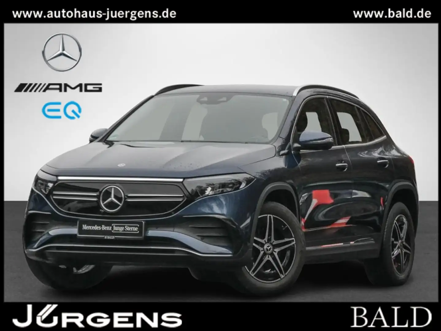 Mercedes-Benz EQA 250 AMG-Sport+Distr+Ambiente+360+Cam+LED+PTS Blau - 1