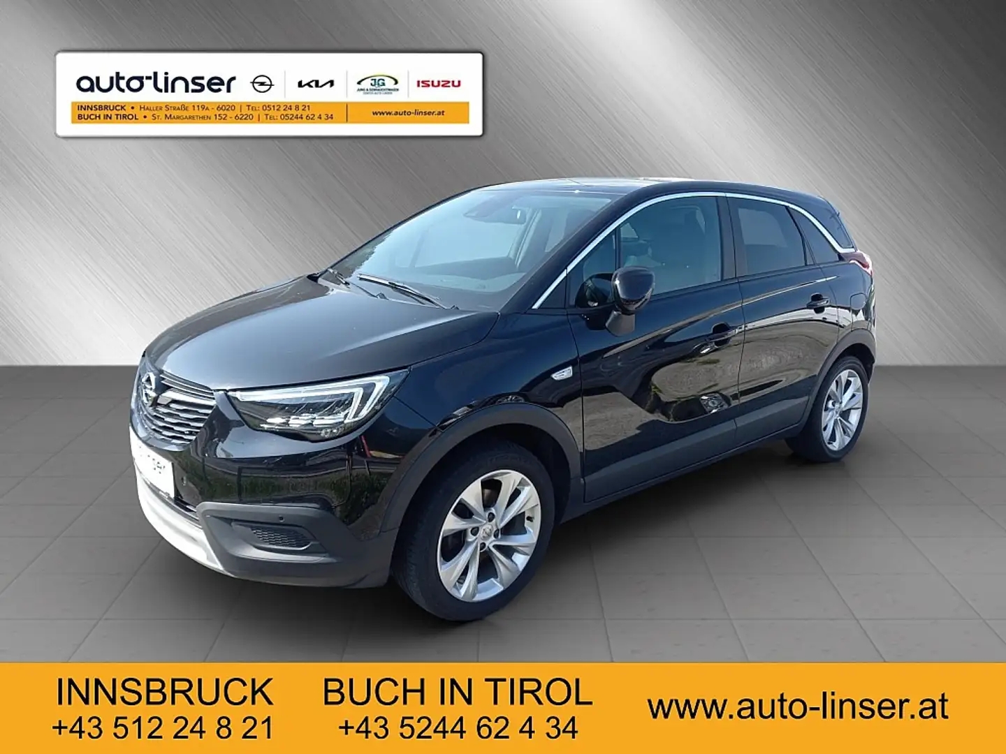 Opel Crossland X 1,2 Turbo Direct Injection Innovation St/St Aut Nero - 1