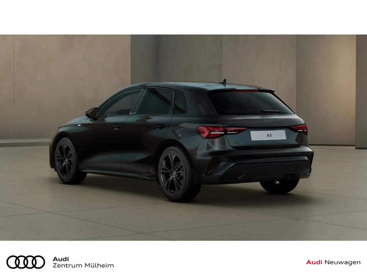 Audi A3 Sportback 30 TFSI S lineDigitales Cockpit Memory S Fekete - 2