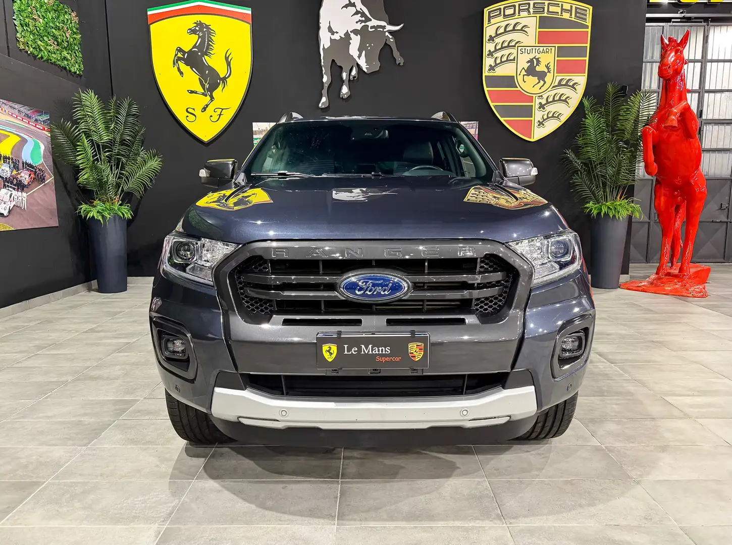 Ford Ranger 2.0 ecoblue double cab Wildtrak 213cv auto Grigio - 2