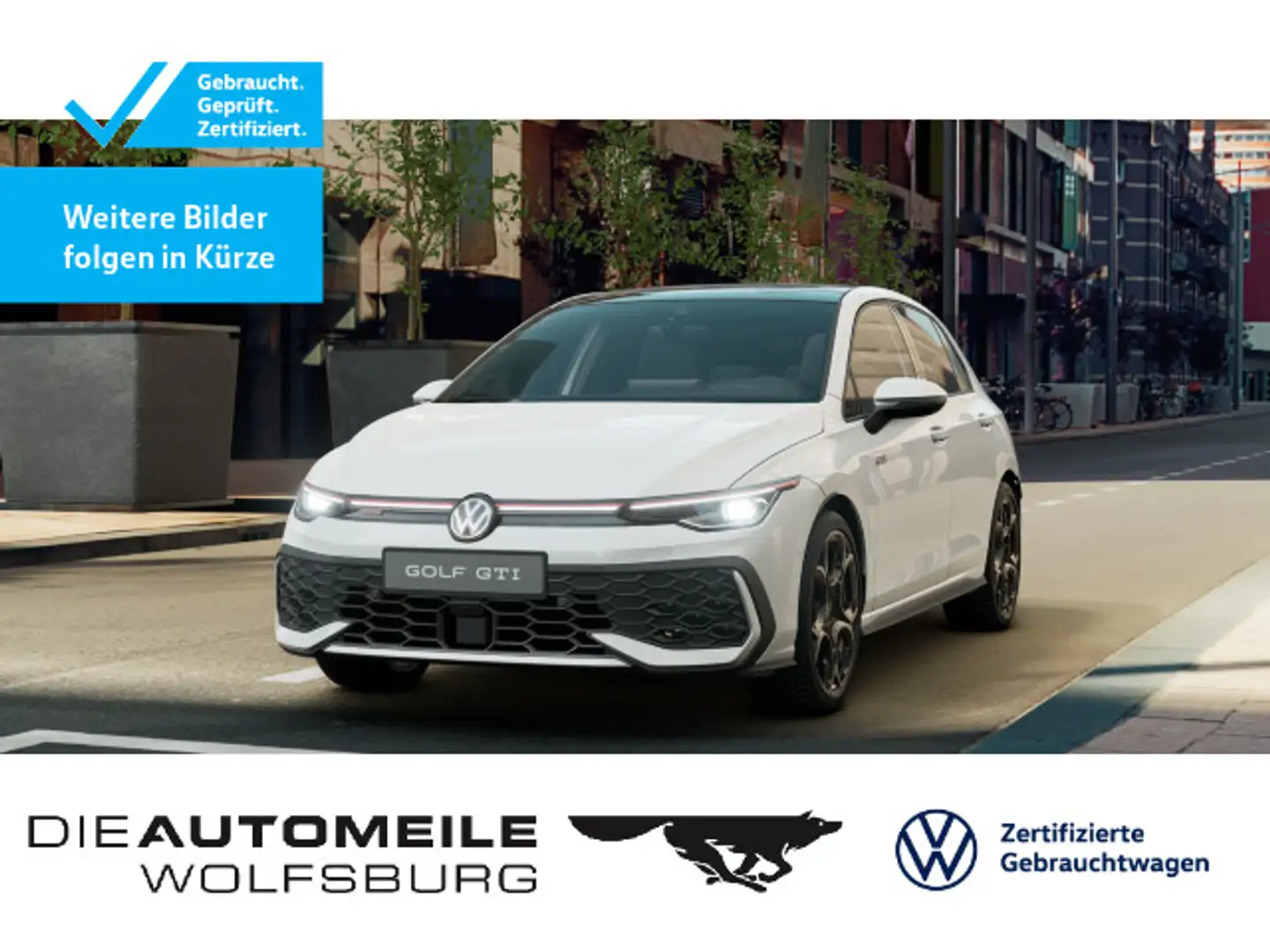 Volkswagen Golf GTI 2.0 TSI DSG GTI Pano/Einparkhi v+h/Sitz Weiß - 1