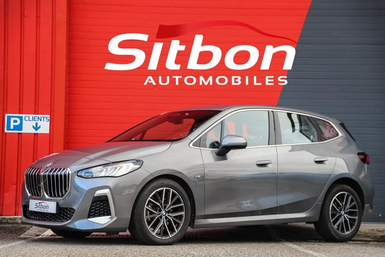 BMW 218 SERIE 218i BVR U06 M Sport CAMERA GPS Sellerie Cuir 1 350,00 EUR Gris - 1