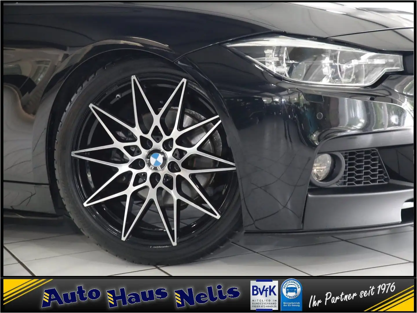 BMW 328 i xDrive M-Sportpaket Head-Up Leder LED Alar Negru - 2