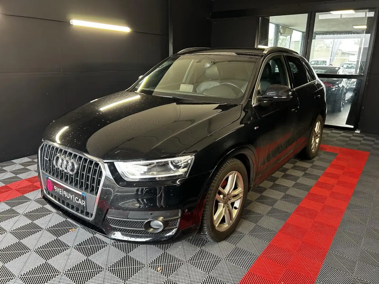Audi Q3 Quattro 2.0 TDI DPF  140ch BV S-tronic  S-Line SUV Garantie 12 mois Negro - 1